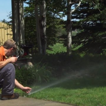 Sprinkler Adjustment