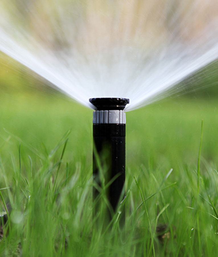 Proper lawn watering using the 1-2-3-2-1 technique
